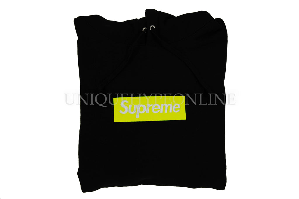 Supreme Box Logo Hooded Sweatshirt Hoodie Black (FW17)