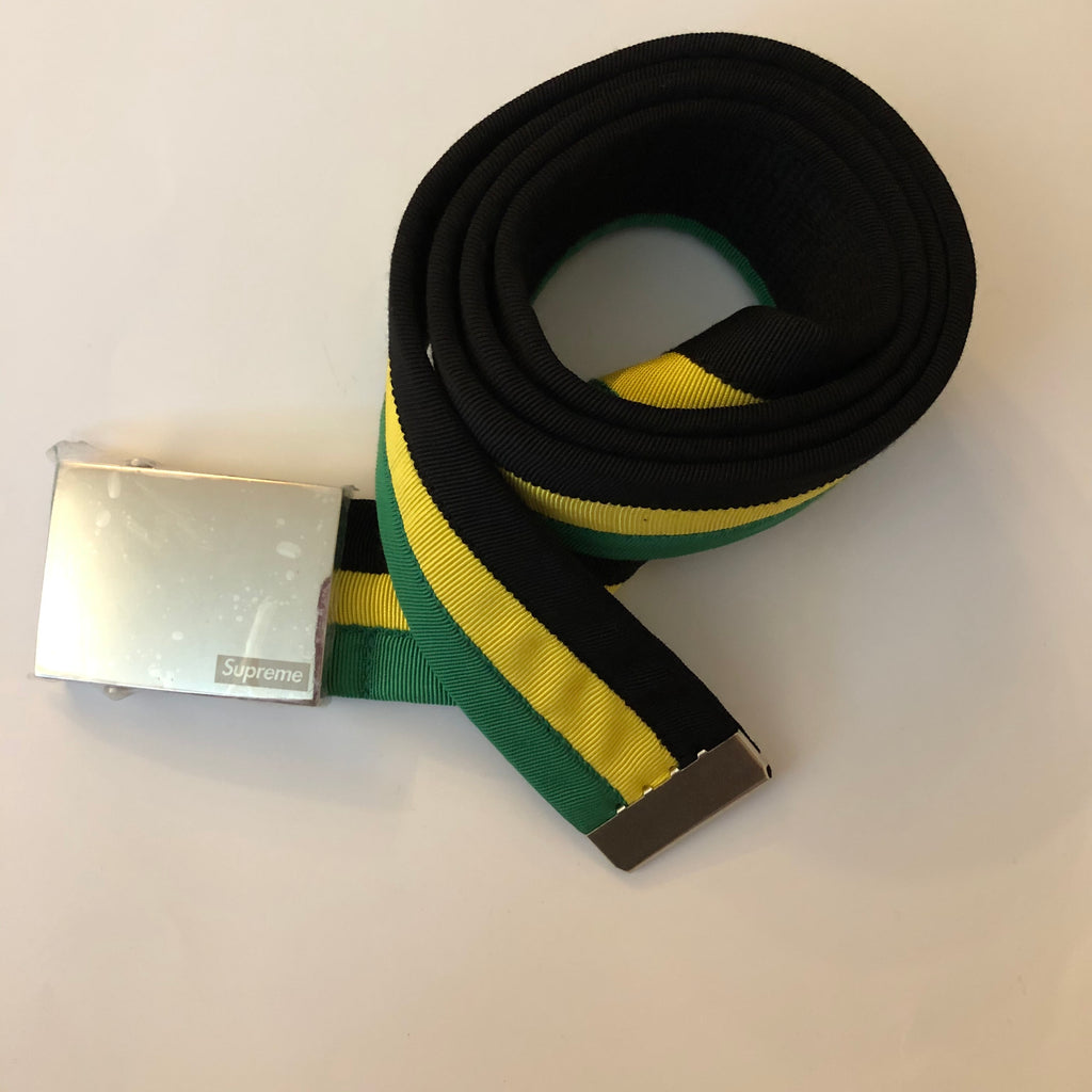 Supreme Belt Black/Yellow/Green 07 – UniqueHype