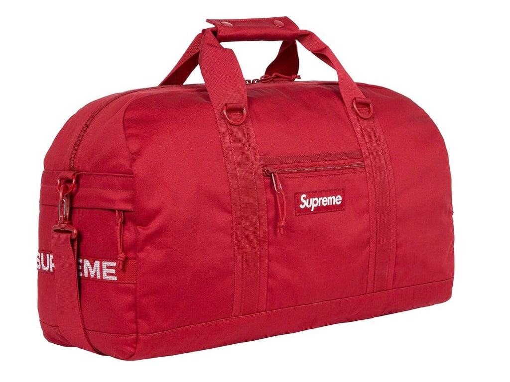 Supreme Field Duffle Bag Red SS23