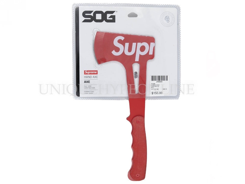 Supreme SOG Hand Axe SS18 Red – UniqueHype