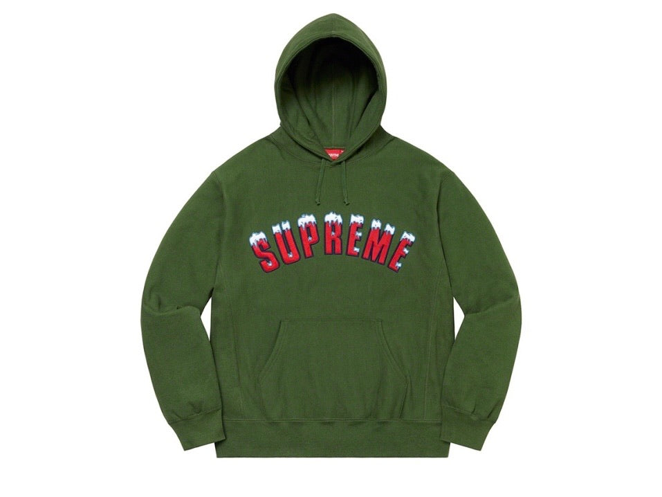 Supreme Icy Arc Hooded Sweatshirt Green FW20 – UniqueHype