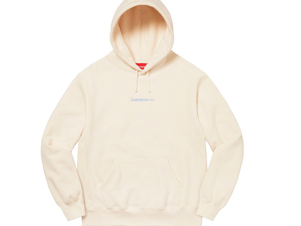 Supreme Number One Hooded Sweatshirt Natural FW21 – UniqueHype