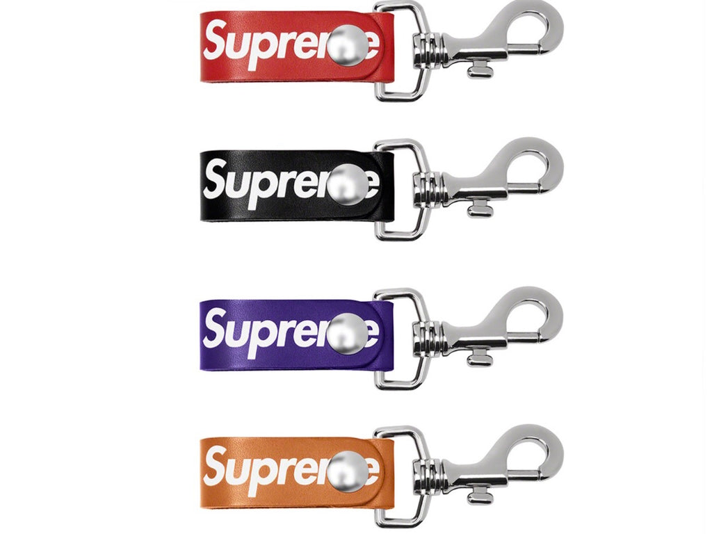 Supreme Leather Key Loop SS21 – UniqueHype