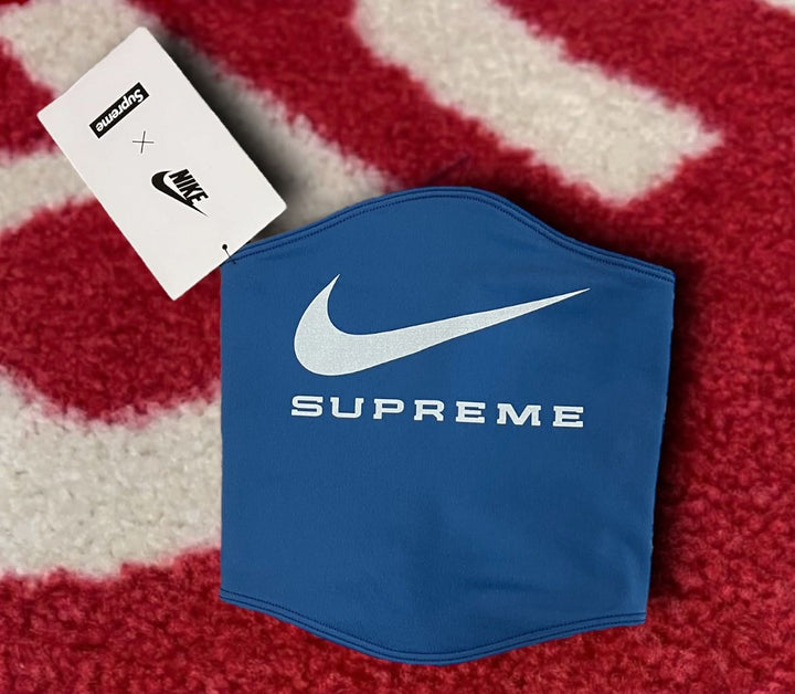 Supreme Nike Neck Warmer Blue SS21