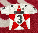 Supreme Star Football Jersey White FW24