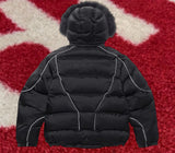 Supreme Jordan Puffer Jacker Black FW24