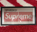 Supreme San Francisco SF Weekly Issue Framed Set of 2 10/24/2019