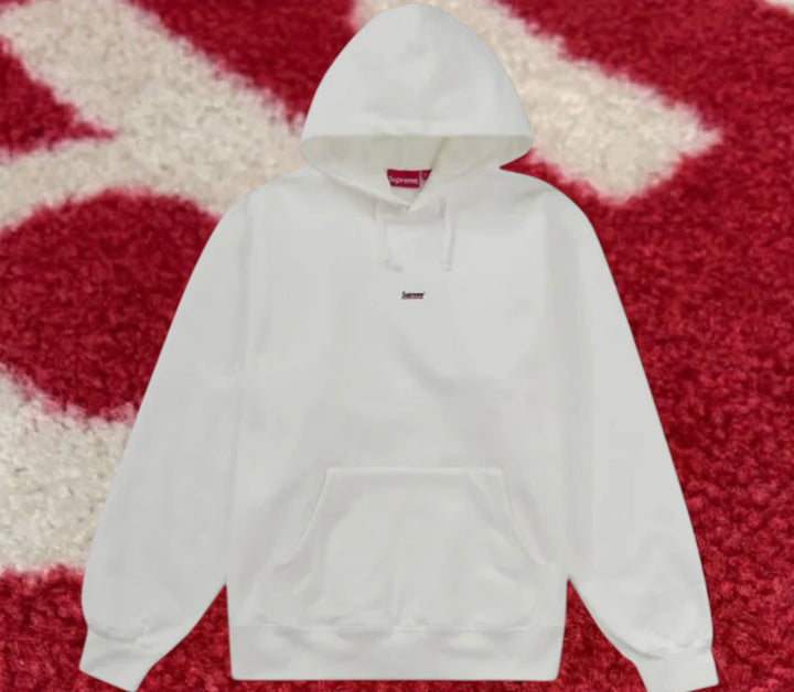 Supreme Underline Hooded Sweatshirt White FW22