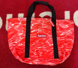 Supreme Ripple Packable Tote Red SS17