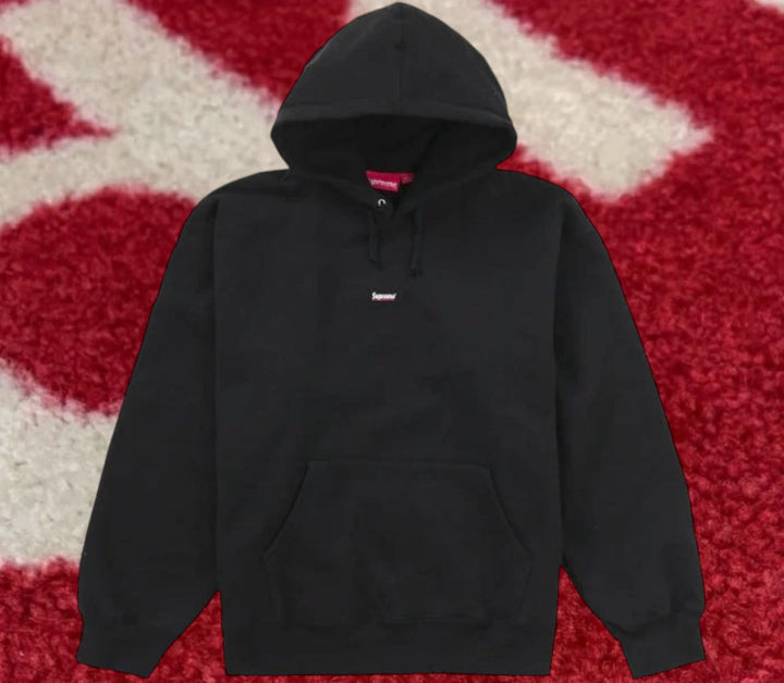 Supreme Underline Hooded Sweatshirt Black FW22