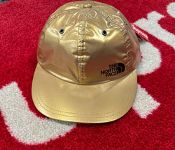 Supreme The North Face Metallic 6-Panel SS18 Gold