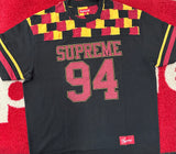 Supreme Yoke Football Top Black FW24