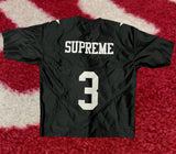 Supreme Star Football Jersey Black FW24