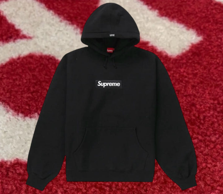 Supreme Box Logo Hoodie Black FW23