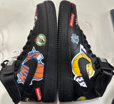 Supreme x Nike Air Force 1 NBA Black SS18