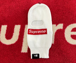 Supreme New Era Box Logo Balaclava FW22 White