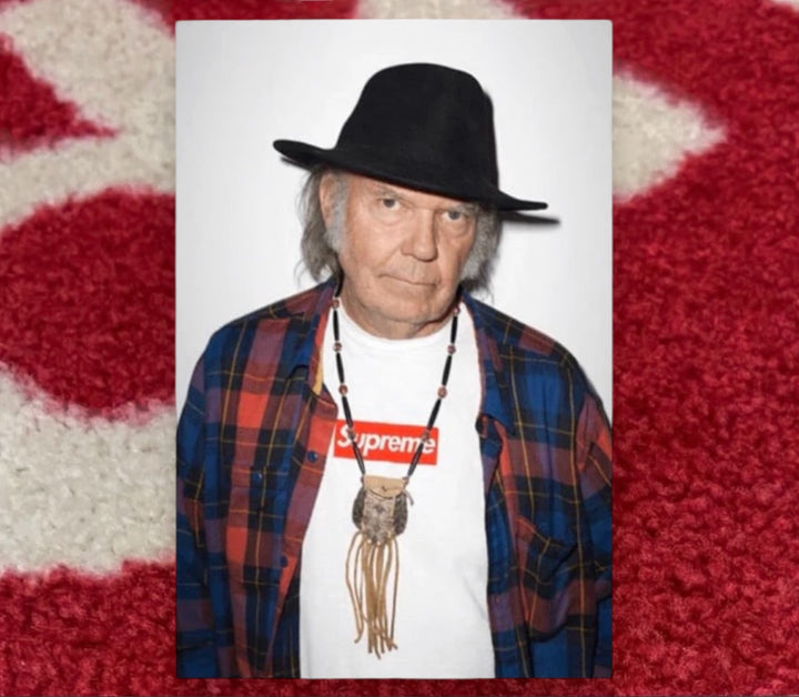 Supreme Neil Young Poster