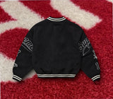 Supreme Veritas Varsity Jacket Black FW24