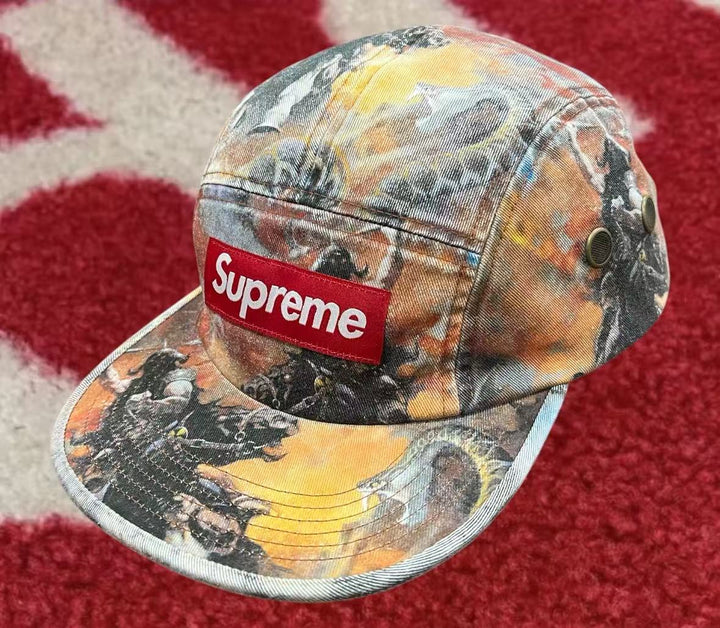 Supreme Frazetta Camp Cap Red FW24