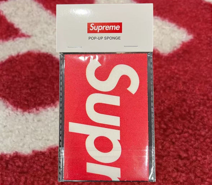 Supreme Pop-Up Sponge Red SS25