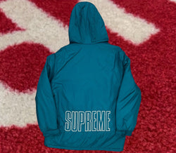 Supreme Champion Pullover Parka Teal SS18