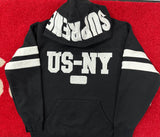 Supreme US-NY Hooded Sweatshirt Black FW22