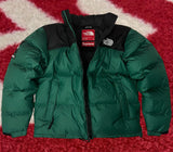 Supreme The North Face Nuptse Jacket Green FW24