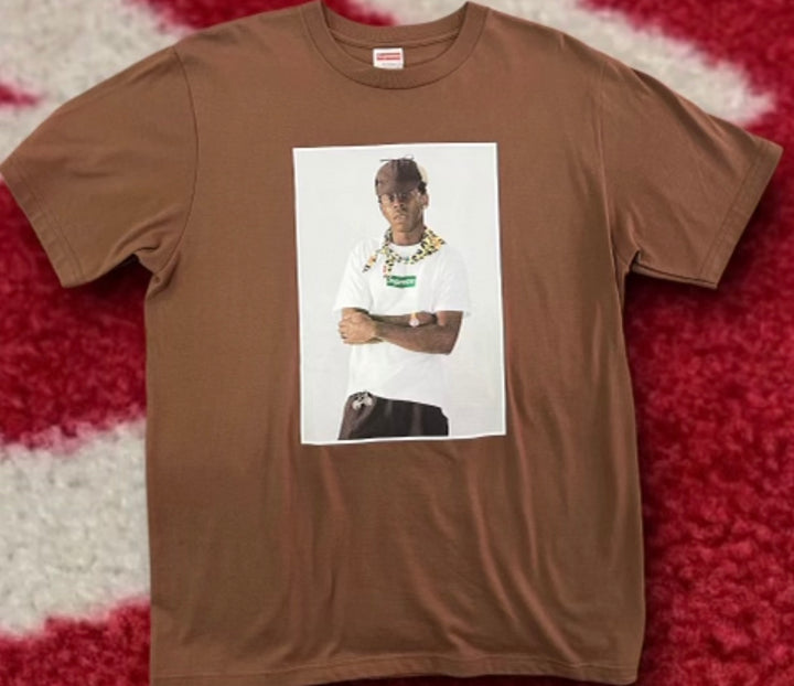 Supreme Tyler, The Creator Tee Brown FW24