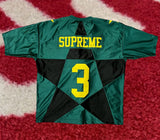 Supreme Star Football Jersey Dark Green FW24