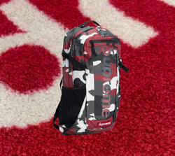 Supreme Backpack Red Camo SS21