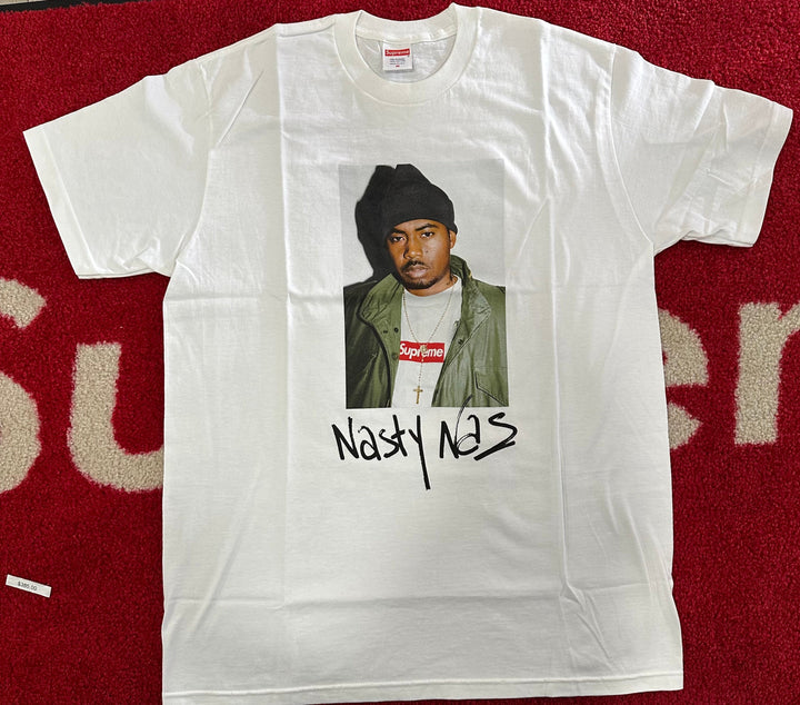 Supreme Nas T-shirt White FW17