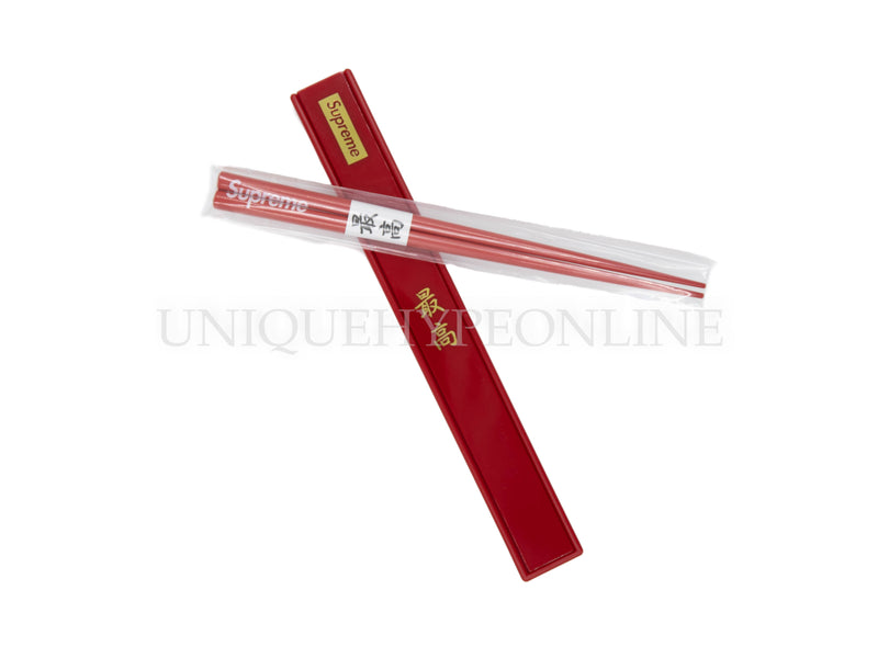 Supreme chopstick set red 新品未開封-