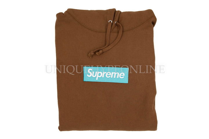 Supreme Supreme Rust Box Logo Hoodie - Brown