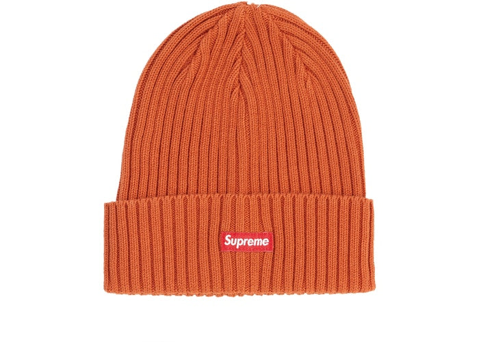 Supreme Overdyed Ribbed Beanie Orange SS19 – UniqueHype