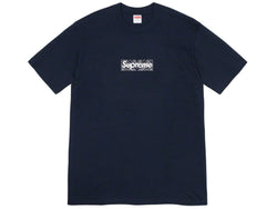 Supreme Bandana Box Logo Navy FW19