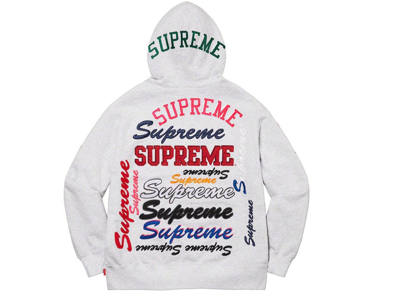 Supreme Multi Logo Hooded Sweatshirt