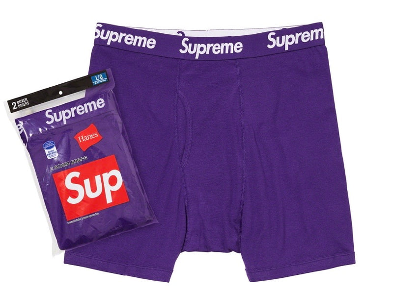 Supreme®/Hanes® Boxer Briefs (2 Pack) - Fall/Winter 2021 Preview
