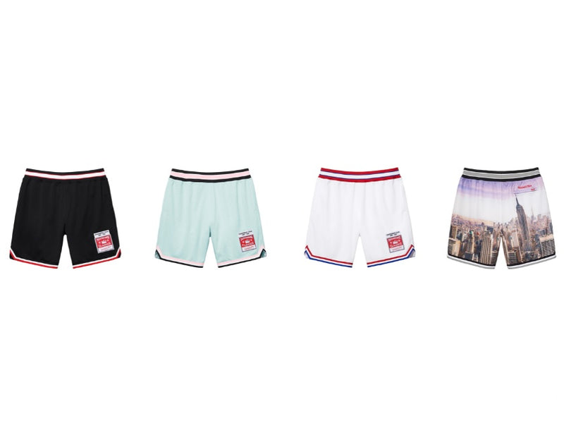 Supreme SS21 Mitchell Ness Basketball Shorts White Mens Large New Authentic  2023