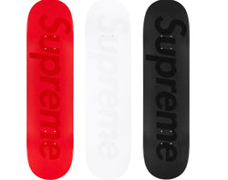 SUPREME TONAL BOX LOGO SKATEBOARD DECK SS23