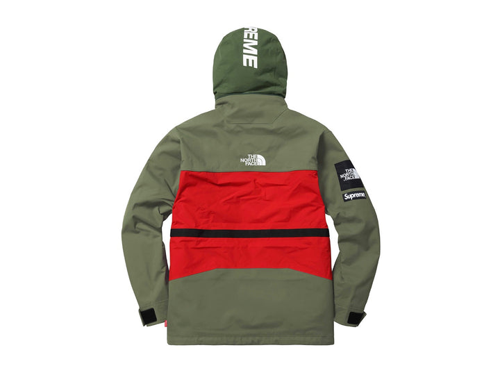 Ss16 Supreme x The North Face Steep Tech Hooded Sweatshirt Red
