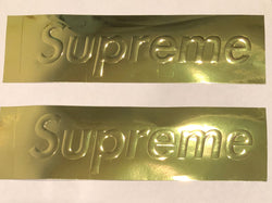 Supreme Supreme Louis Vuitton LV Box Logo Sticker Set of 3 RARE OG